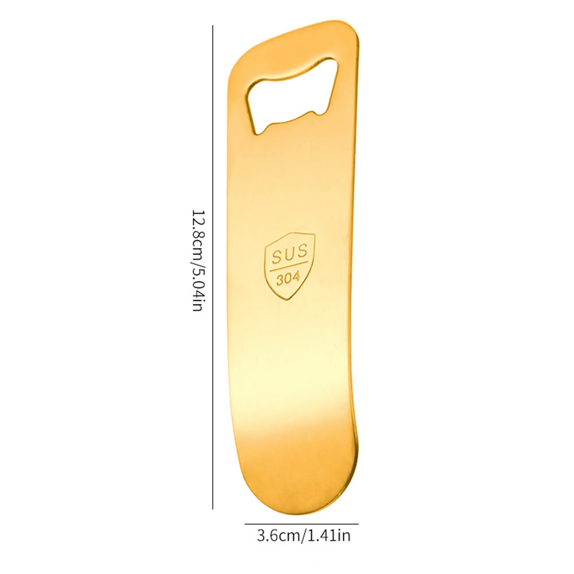 Stainless Steel Custom Beer Opener 4