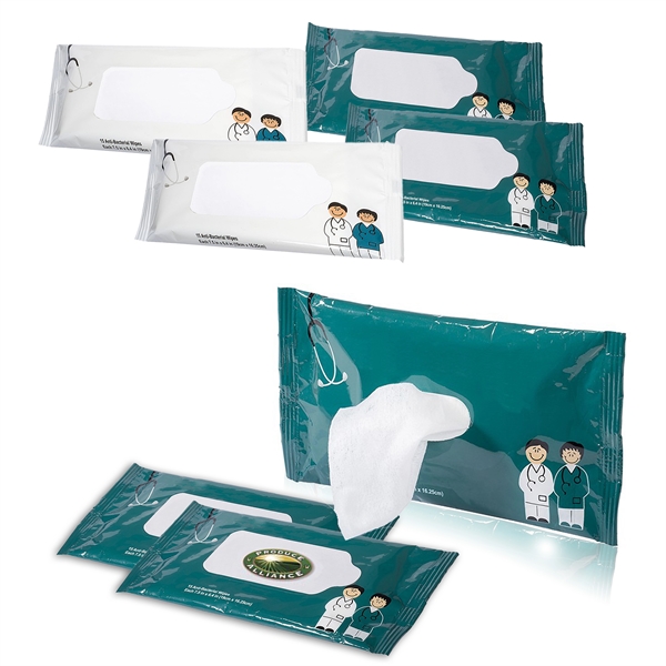 Pouche Wipes - Antibacterial