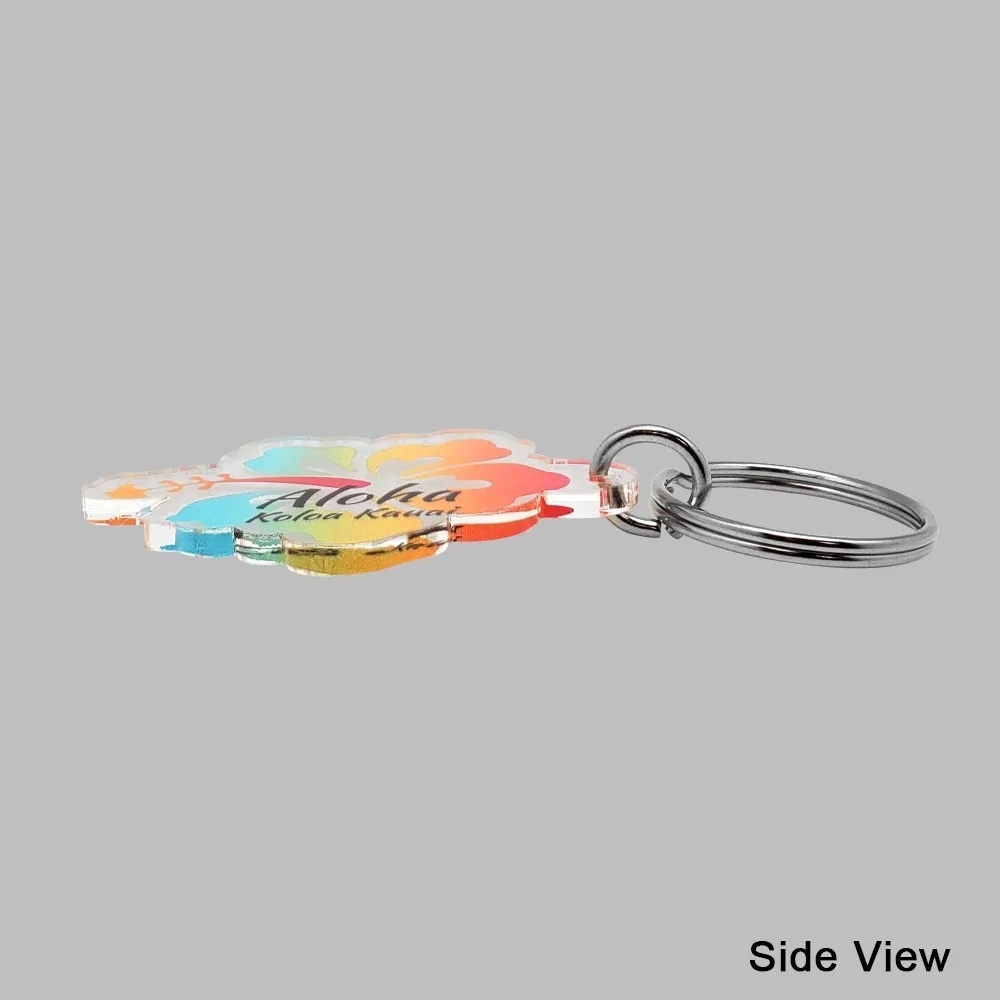 1/8" Custom Ultra Vivid Color Keychain 1