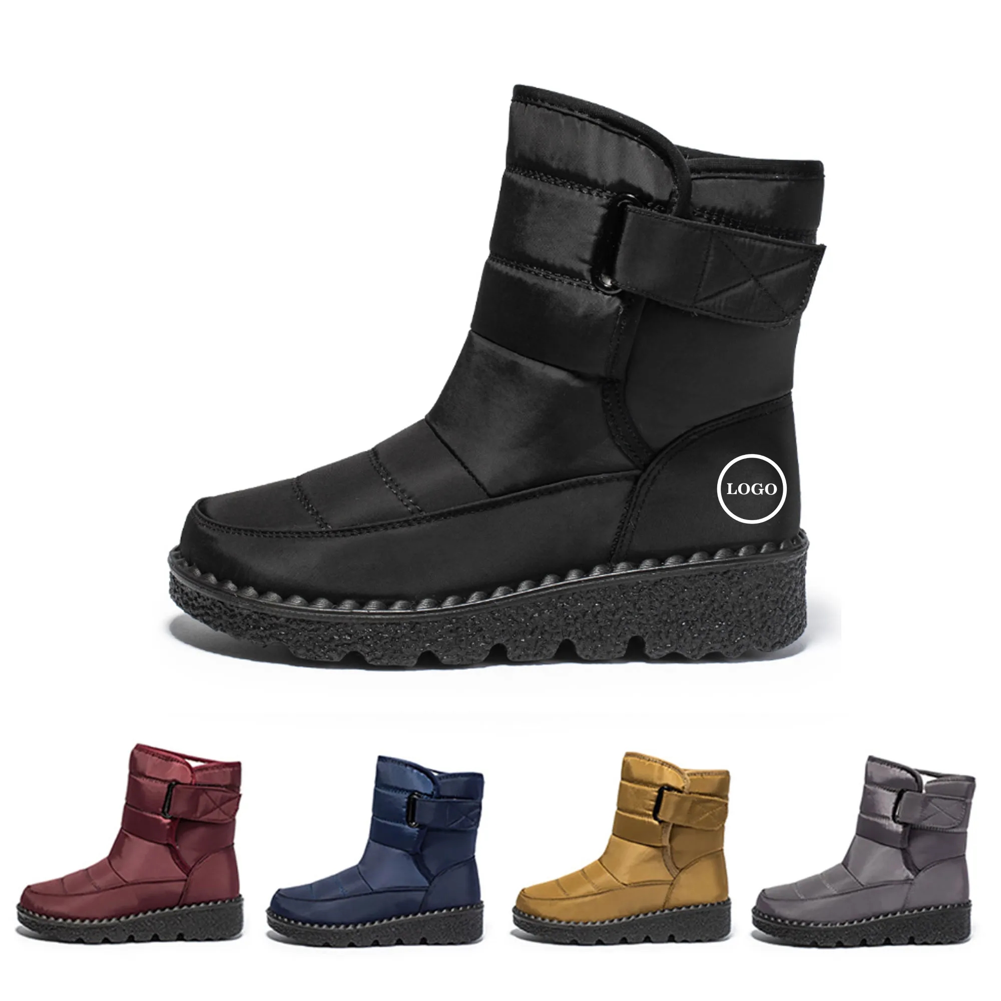 Warm Waterproof Winter Snow Boots 8