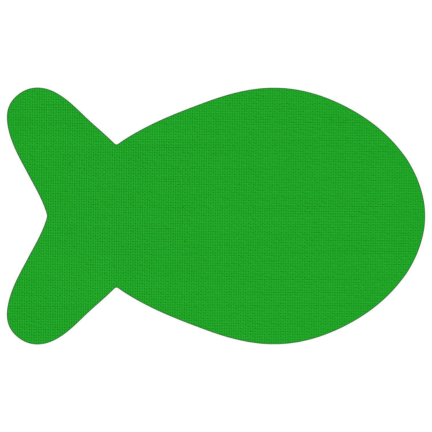 Fish Shaped Vinyl Pet Mat 24