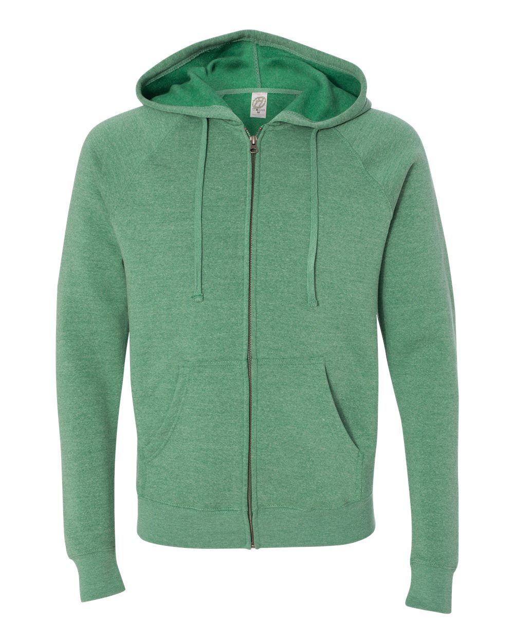 Unisex Special Blend Raglan Full-Zip Hooded Sweatshirt - PRM33SBZ 13