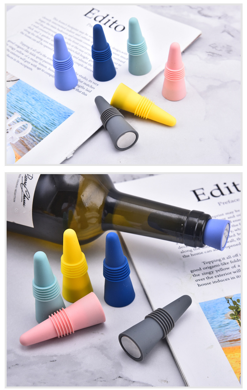 Silicone Wine Bottle Plug 5