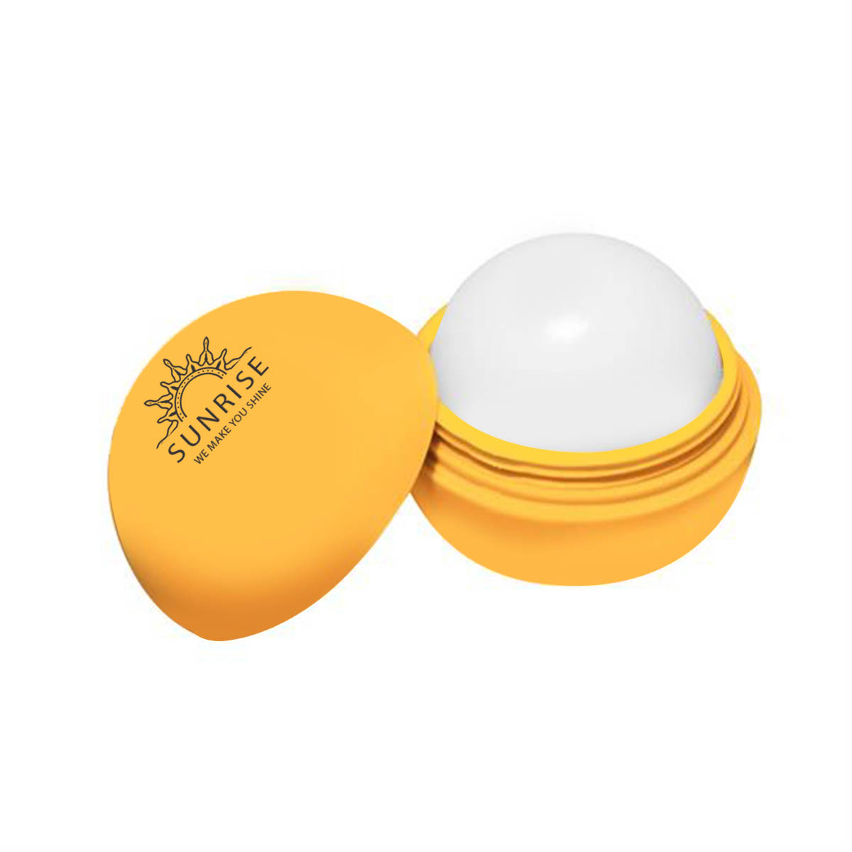 Round Matte Vanilla Scent Lip Balm 14