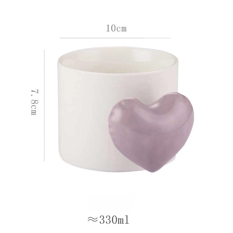 Ceramic Mug Souvenirs & Water Cup Three-Dimensional Love 18