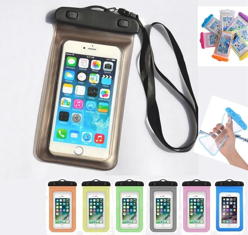 Waterproof Phone Pouch with Neck Strap 2