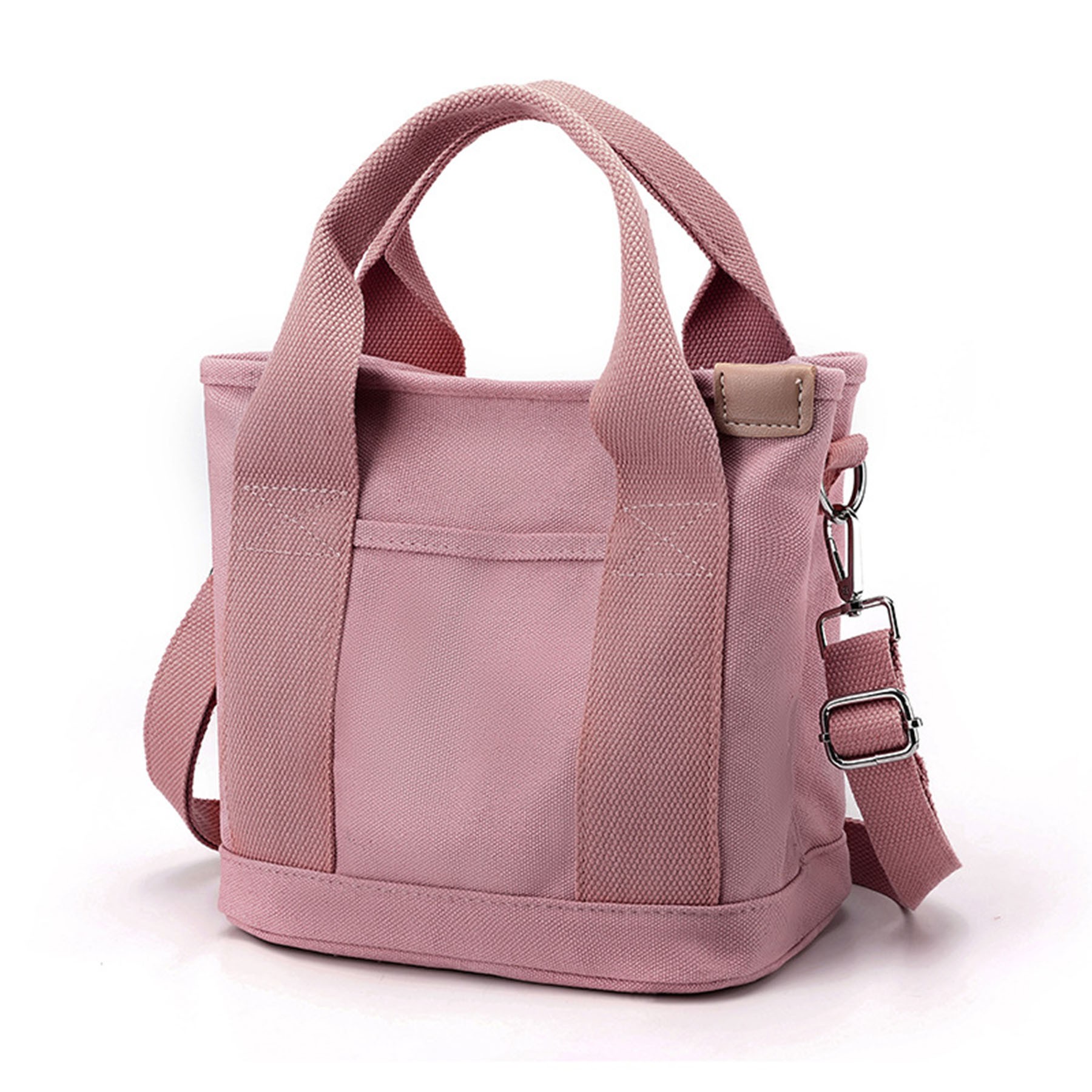 Women Thickened Canvas Shoulder Tote Bag 5