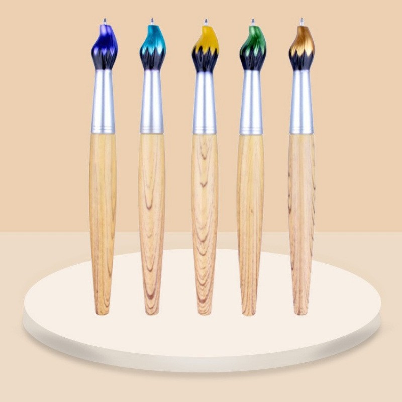 Customizable Brush-Shaped Ballpoint Pen 2