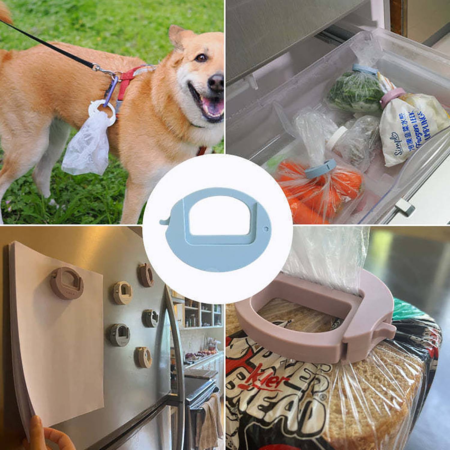 Durable Hanging Food Sealing Clips For Household 15