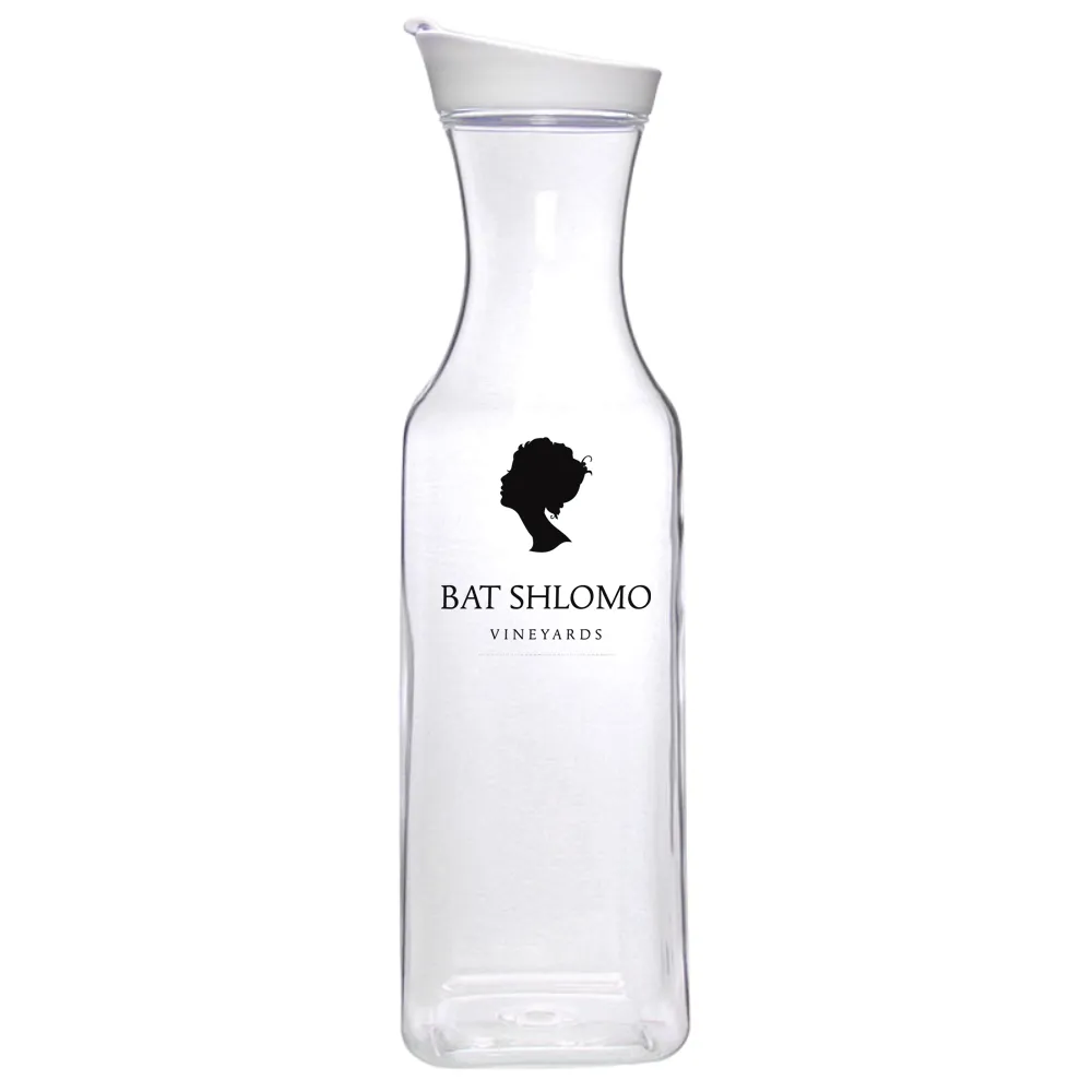 56oz. Acrylic Square Juice Pitcher, custom bottle opener with logo imprint 3