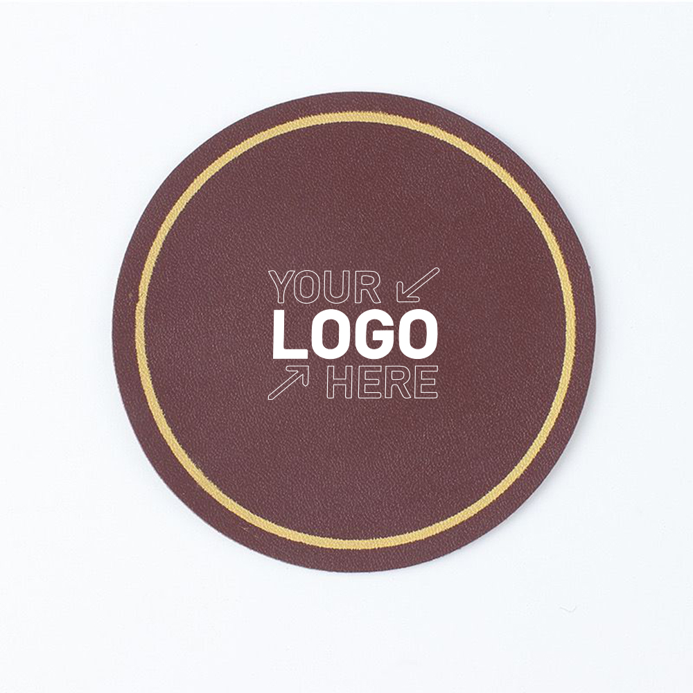 Creative Gold Edge Round Cup Mat 5