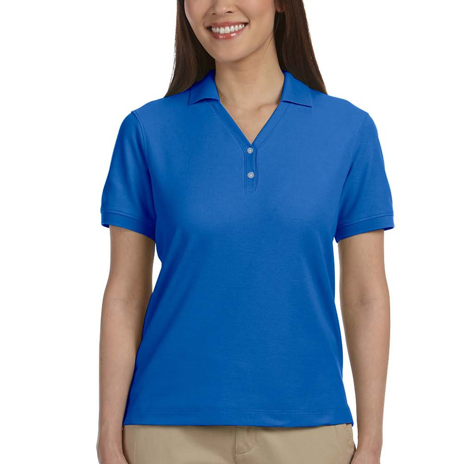 Devon & Jones® Ladies' Y-Collar Golf Polos 23