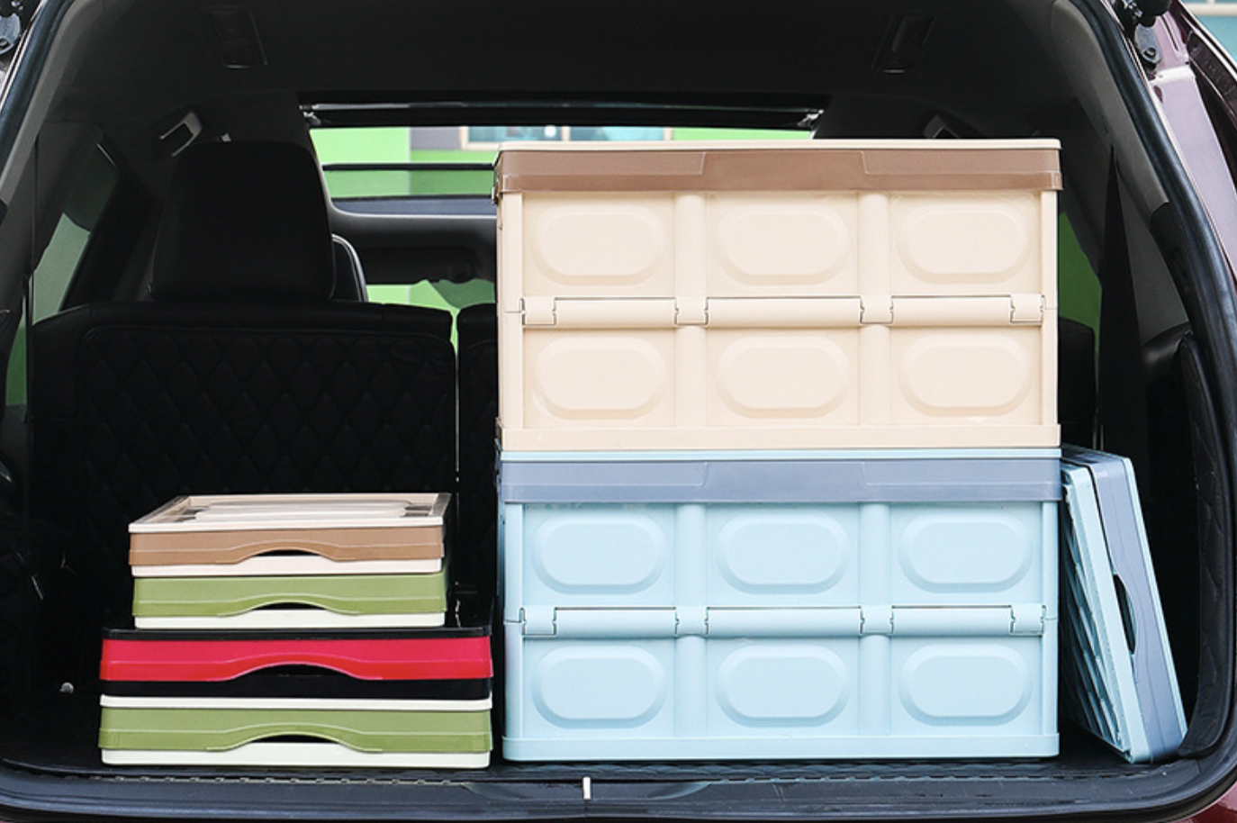 30L Collapsible Storage Bins with Lids 7