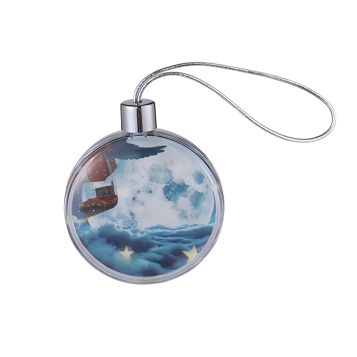 Heat-Transfer Plastic Acrylic Christmas Ornaments 3