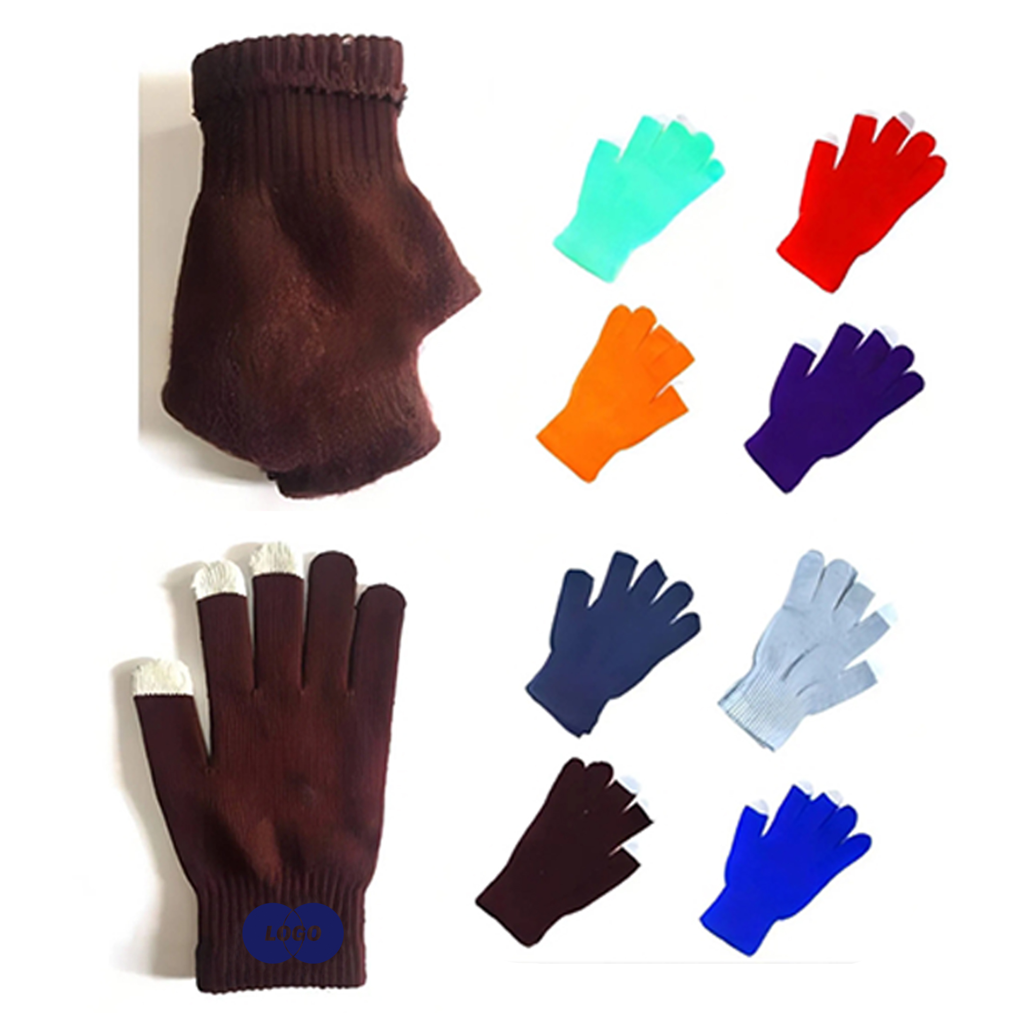 Stylish Full Color Touchscreen Gloves 3