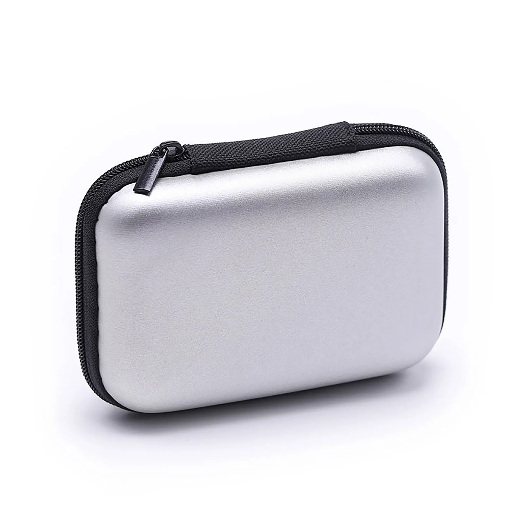 Square Shell Eva Zipper Earphone Case 12