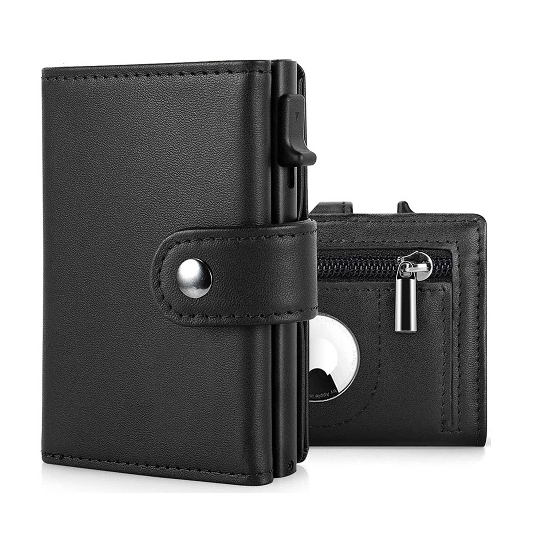 Genuine leather RFID anti-theft card holder 5