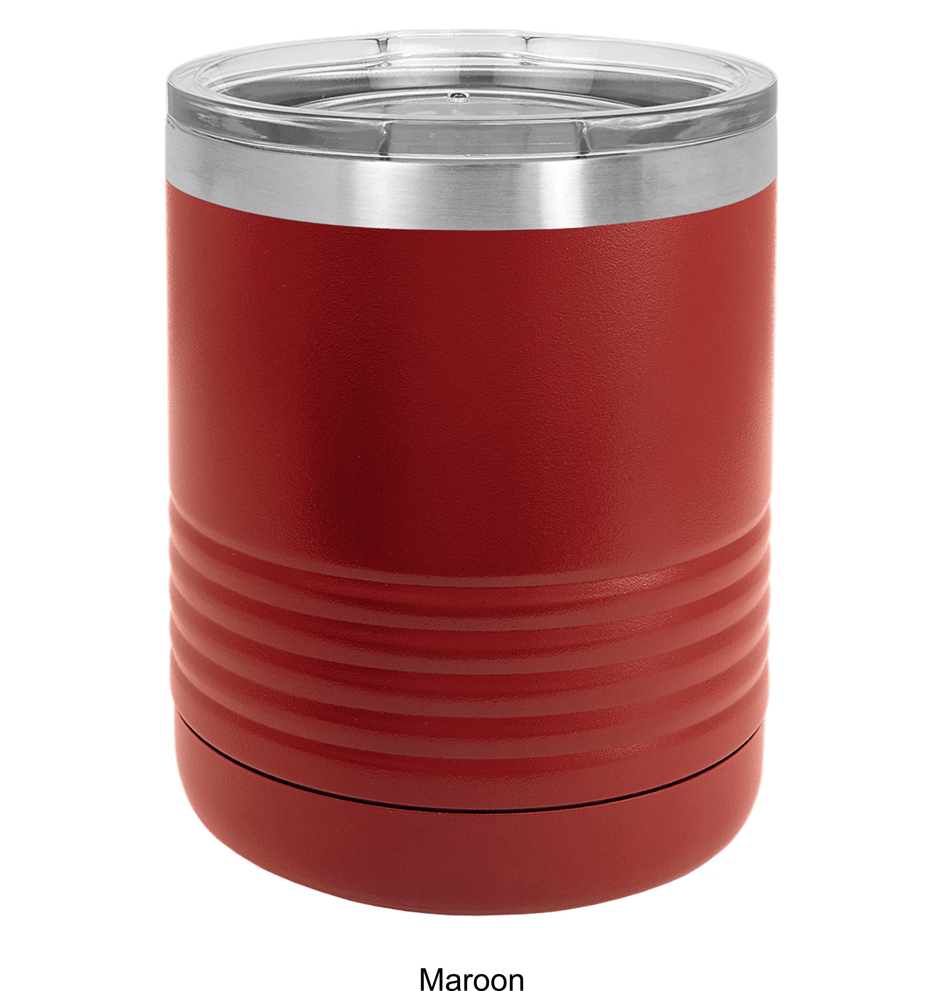 Polar Camel Ringneck 10 Oz. Vacuum Insulated Cup w/Clear 4