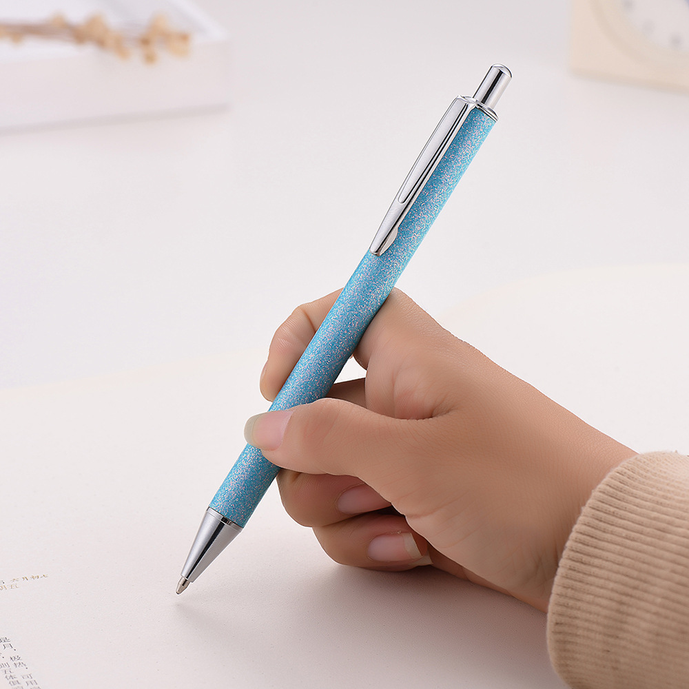 Metallic Yarn Glitter Ballpoint Pen 6