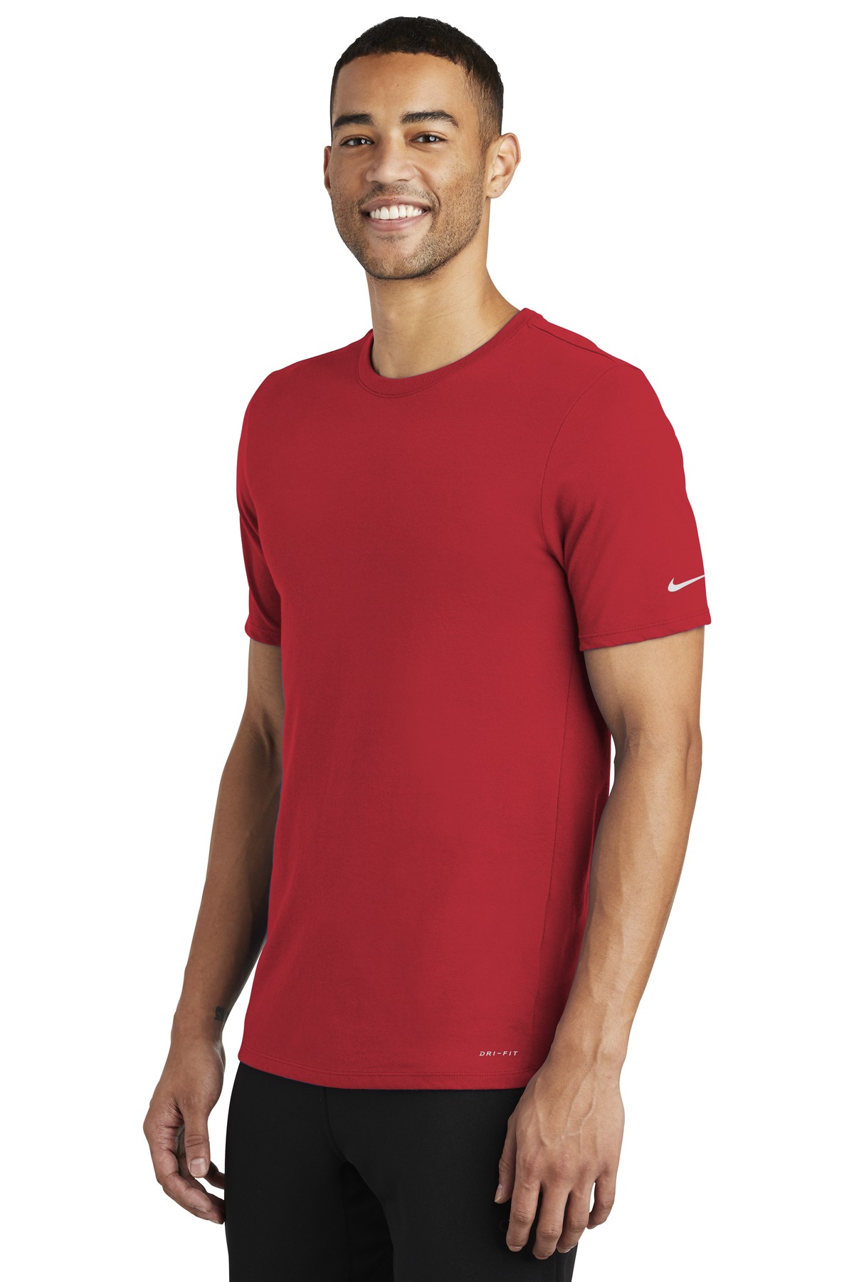 Nike Dri-FIT Cotton/Poly Tee. NKBQ5231 37
