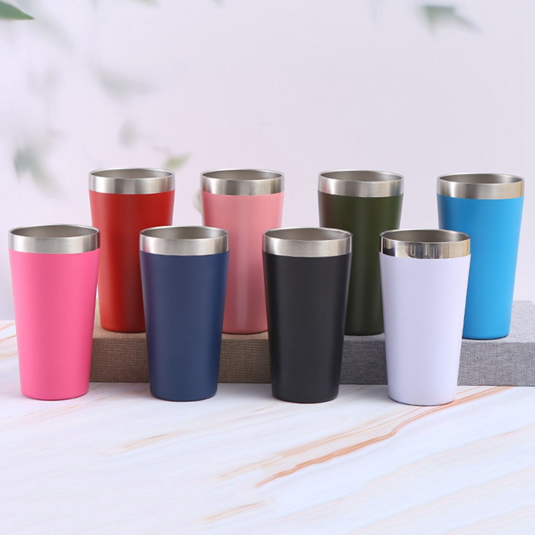 16 Oz. Double Wall Vacuum Stainless Steel Mug 2