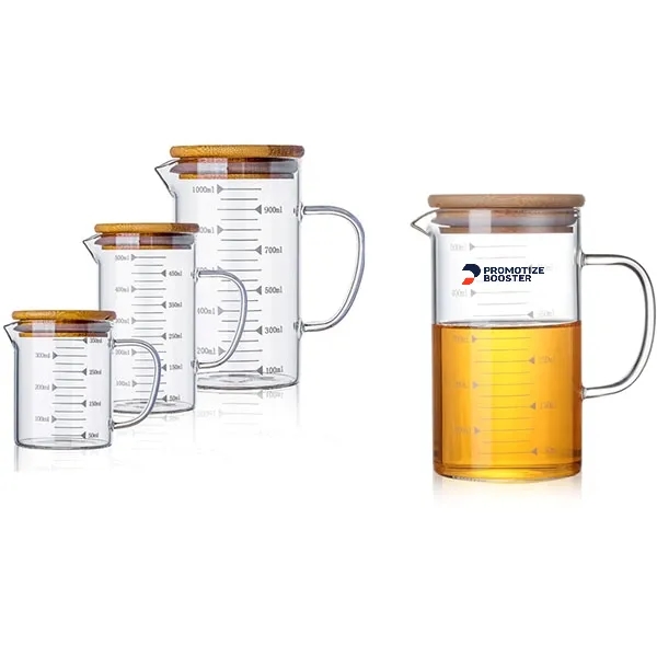 Graduated Beaker Mug with Handle Food Grade Measuring Cup