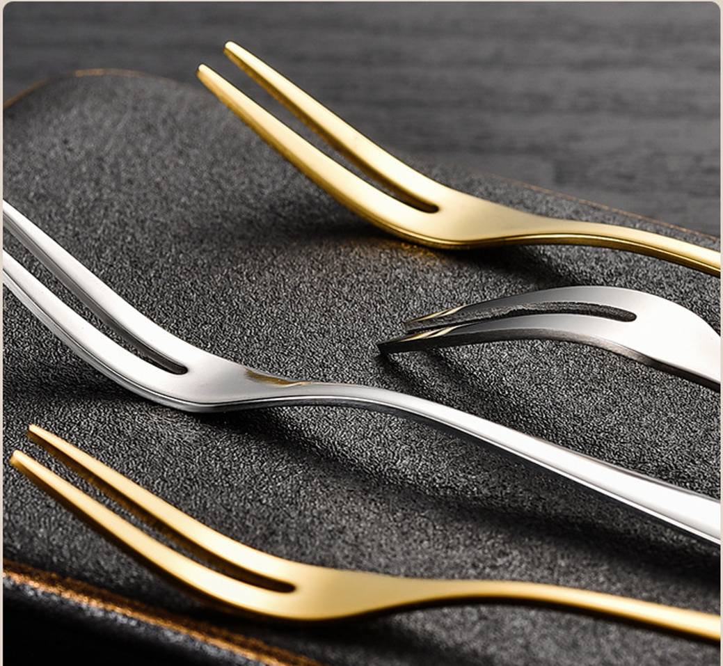 Stainless Steel Fruit Fork 2