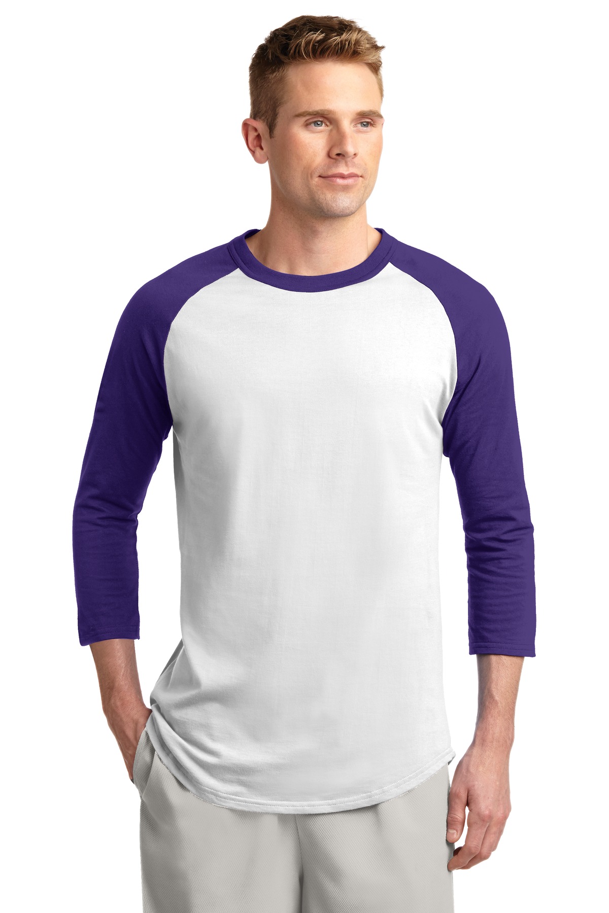 Sport-Tek Colorblock Raglan Jersey. T200 25