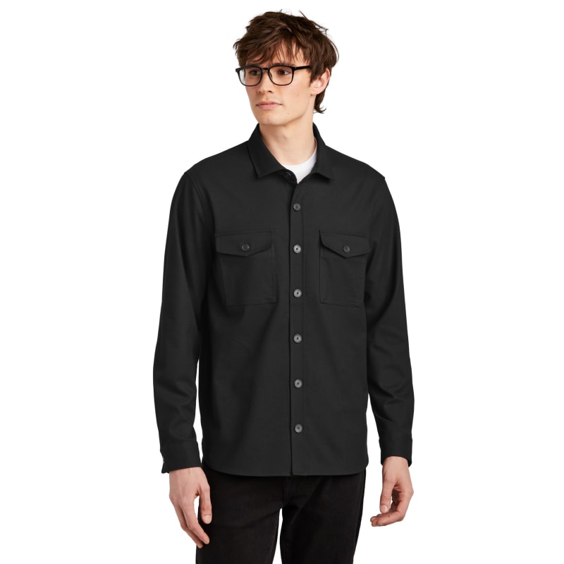 Mercer+Mettle Long Sleeve Twill Overshirt 5