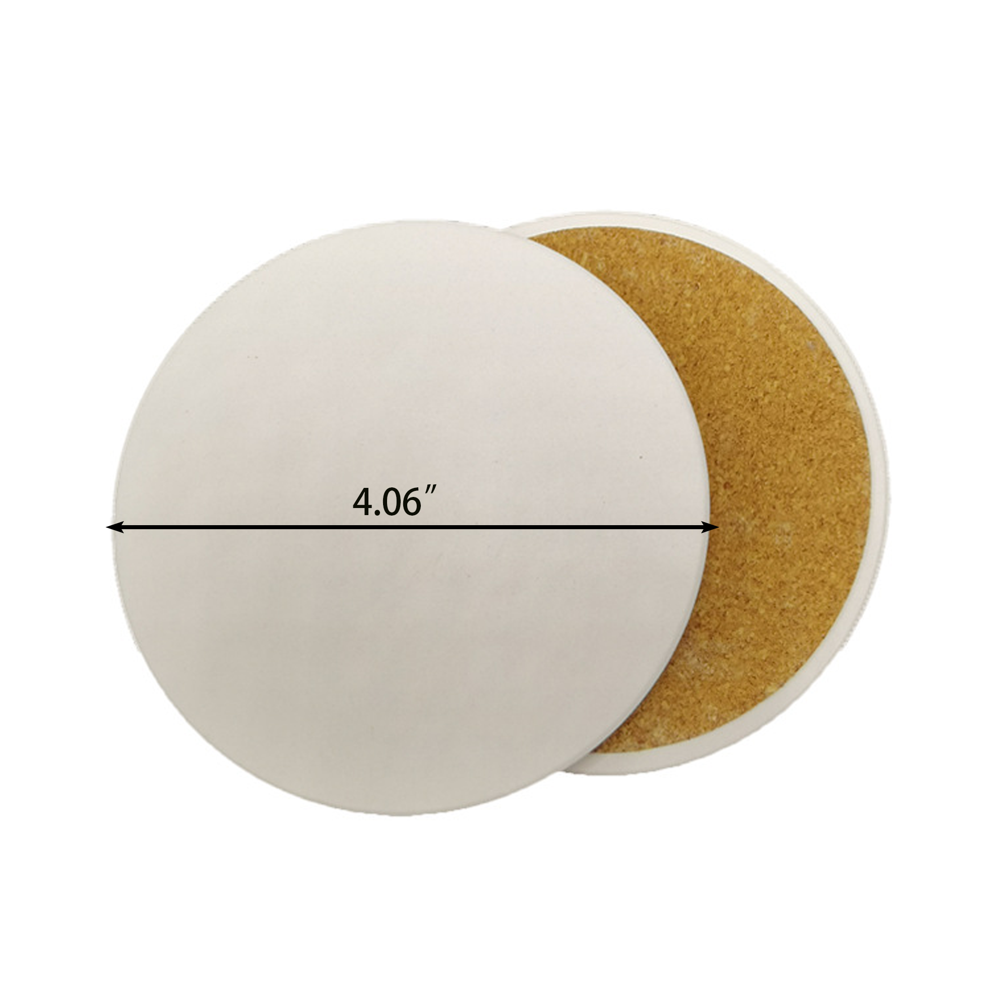 MOQ 10 pcs Ceramic Coaster 3