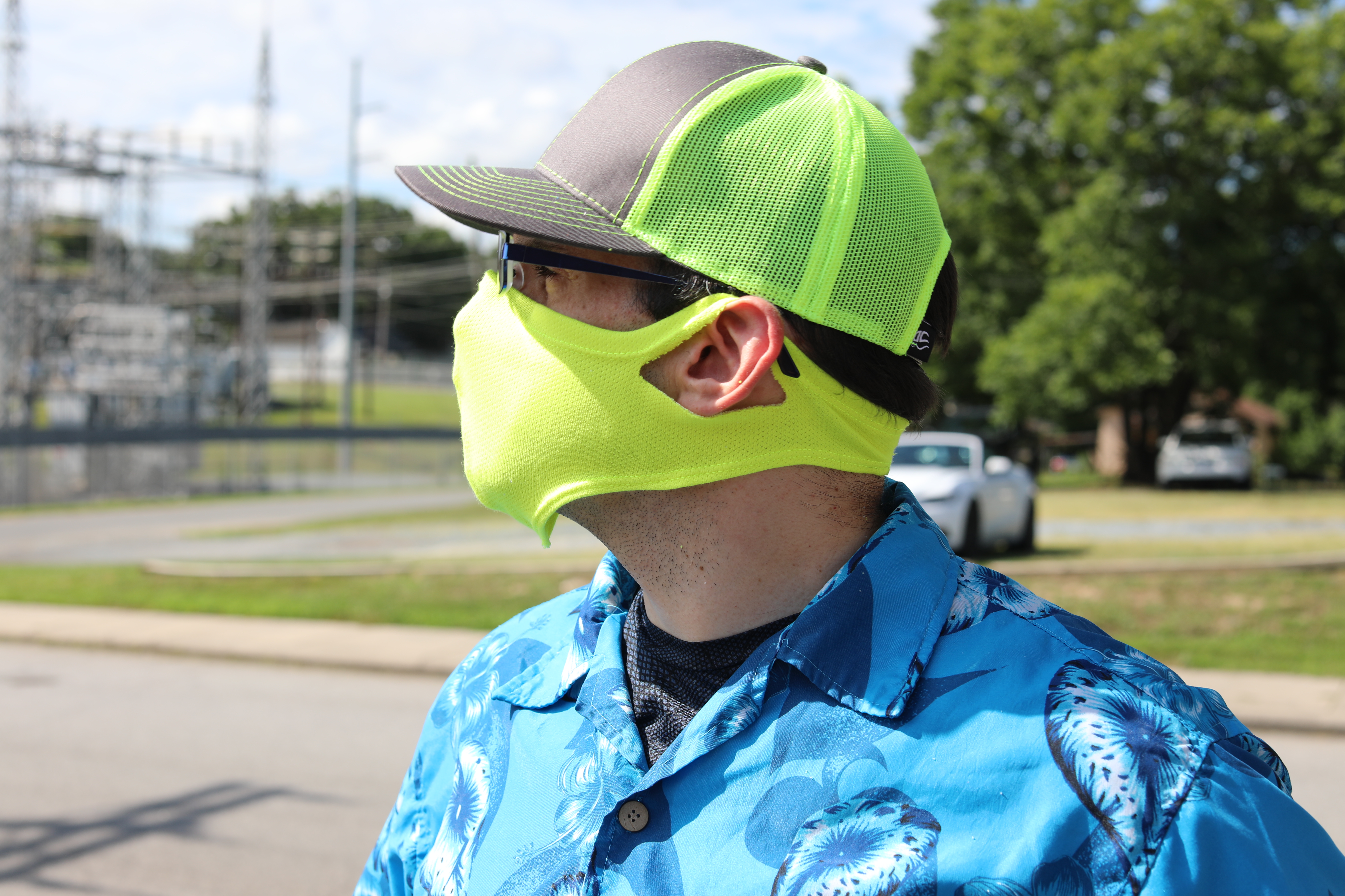 SMART Tiers Washable Hemmed Deluxe Mini-Gaiter Adult Mask 6