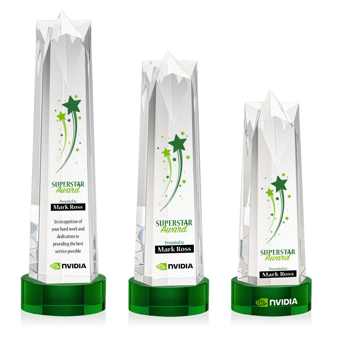 Ellesmere VividPrint™ Award on Stanrich - Green 3