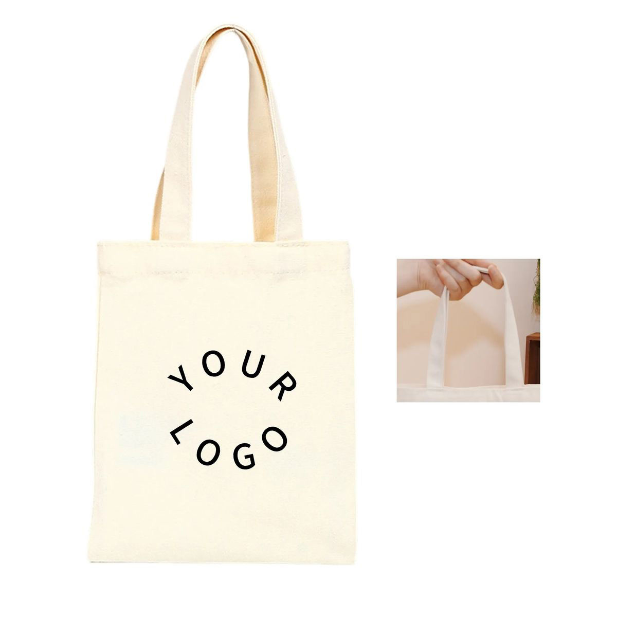 Durable Canvas Tote Bag for Shopping and Gym Gear 2