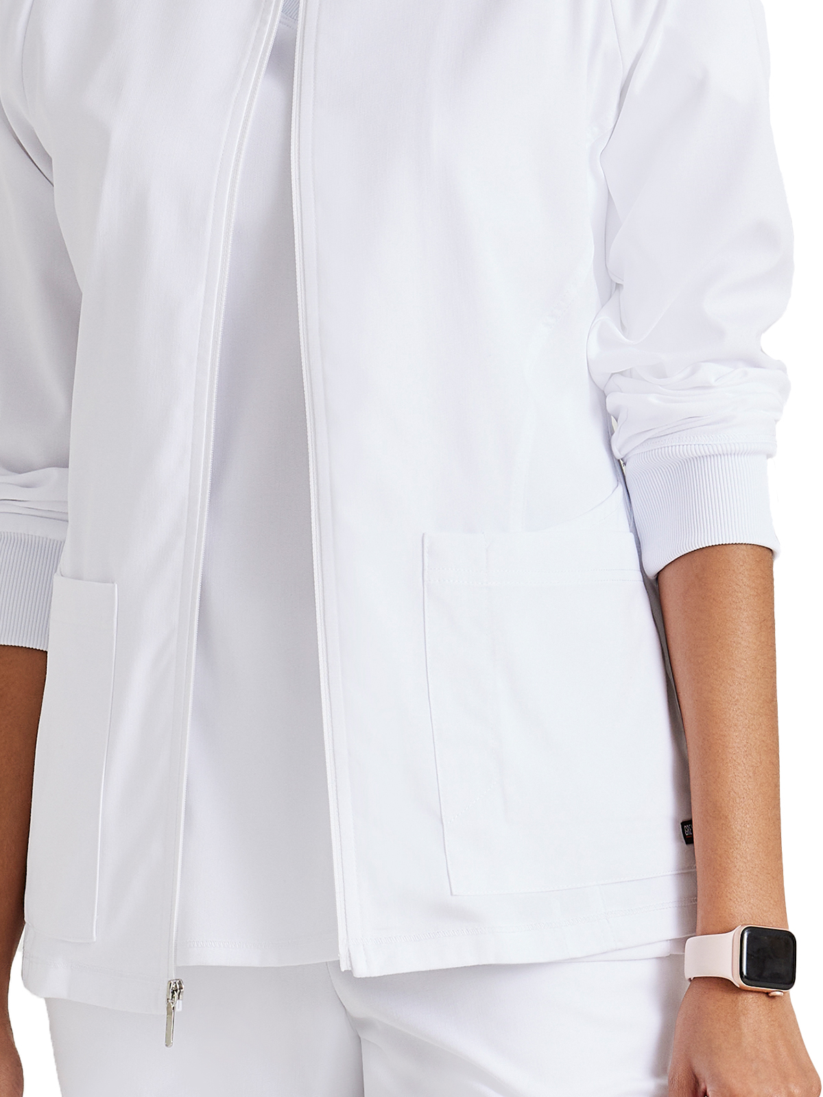 Grey's Anatomy Spandex Stretch - Women's Five-Pocket Gianna Warm-Up Scrub Jacket 44