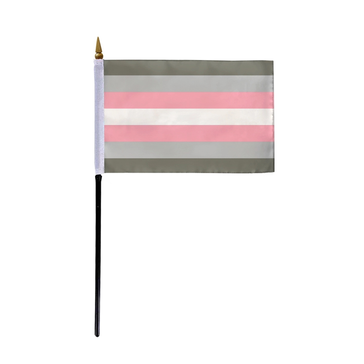 1ply Demigirl Stick Flag (Printed) 2