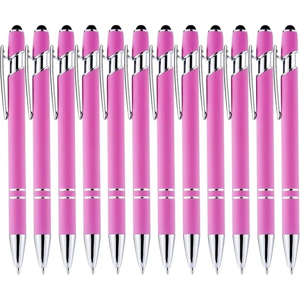 Pink Pen With Soft Rubberized Grip 10