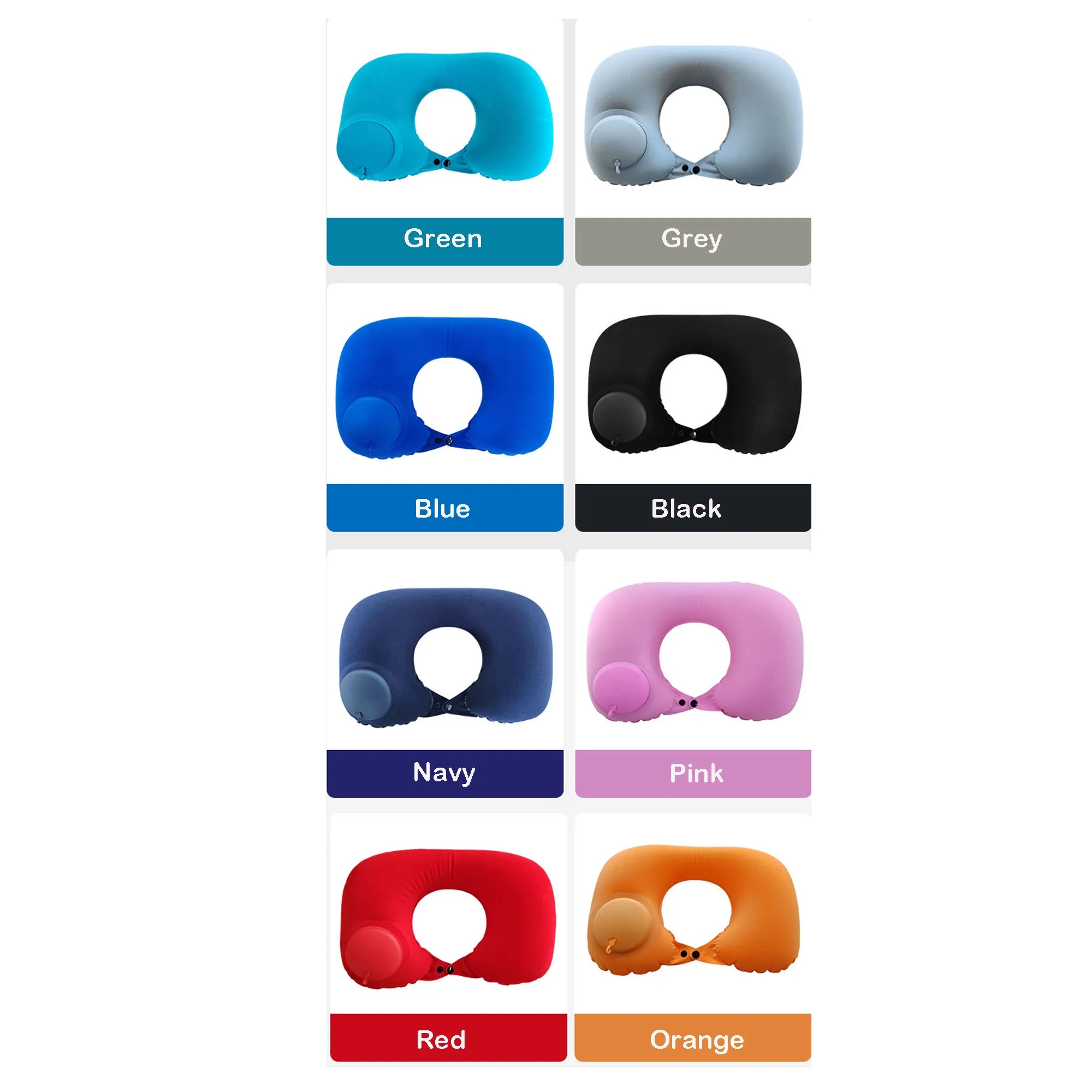Push-up Inflatable U-shaped Pillow 6
