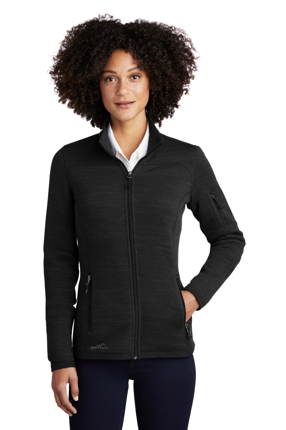 Eddie Bauer® Women's Sweater Fleece Full-Zip 6