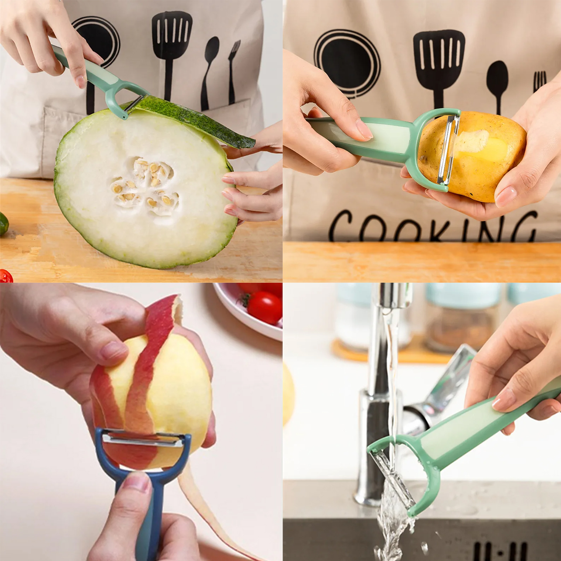 Stainless Steel Fruit and Vegetable Peeler 2