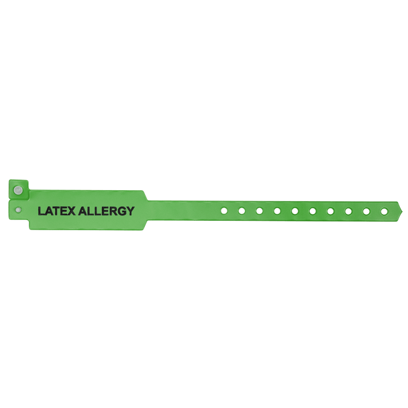 Medical Alert Wide Vinyl Wristbands 22