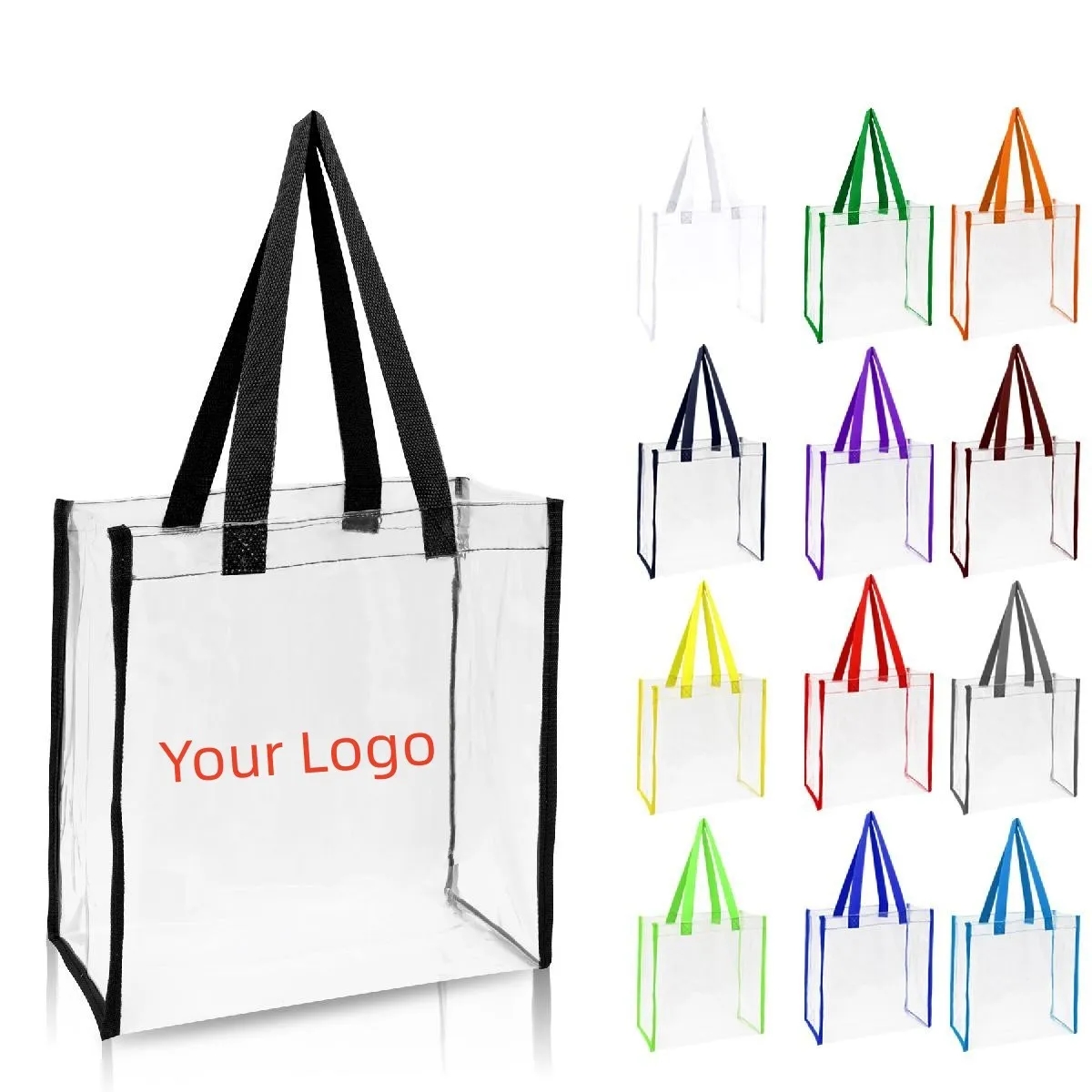 CLEAR STADIUM TOTE BAG 2
