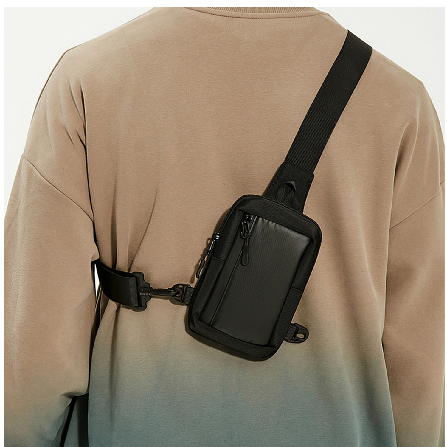 Adjustable strap chest bag 5