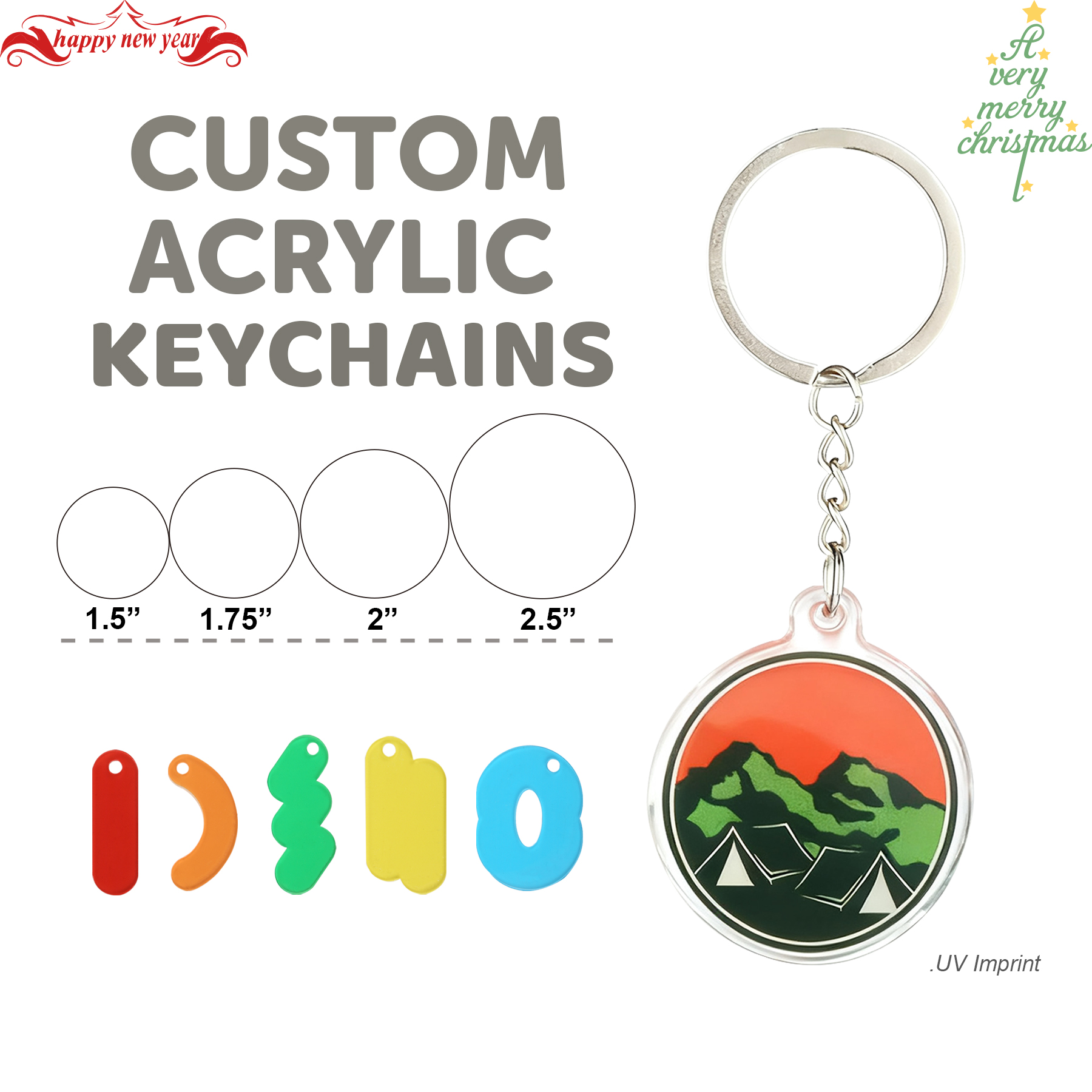 Custom Acrylic Key Chain 8