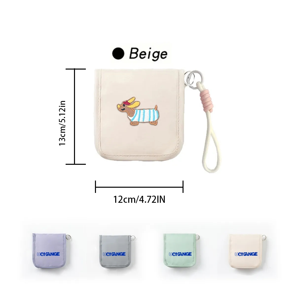 Portable First Aid Organizer Pouch With Clear Pockets 5