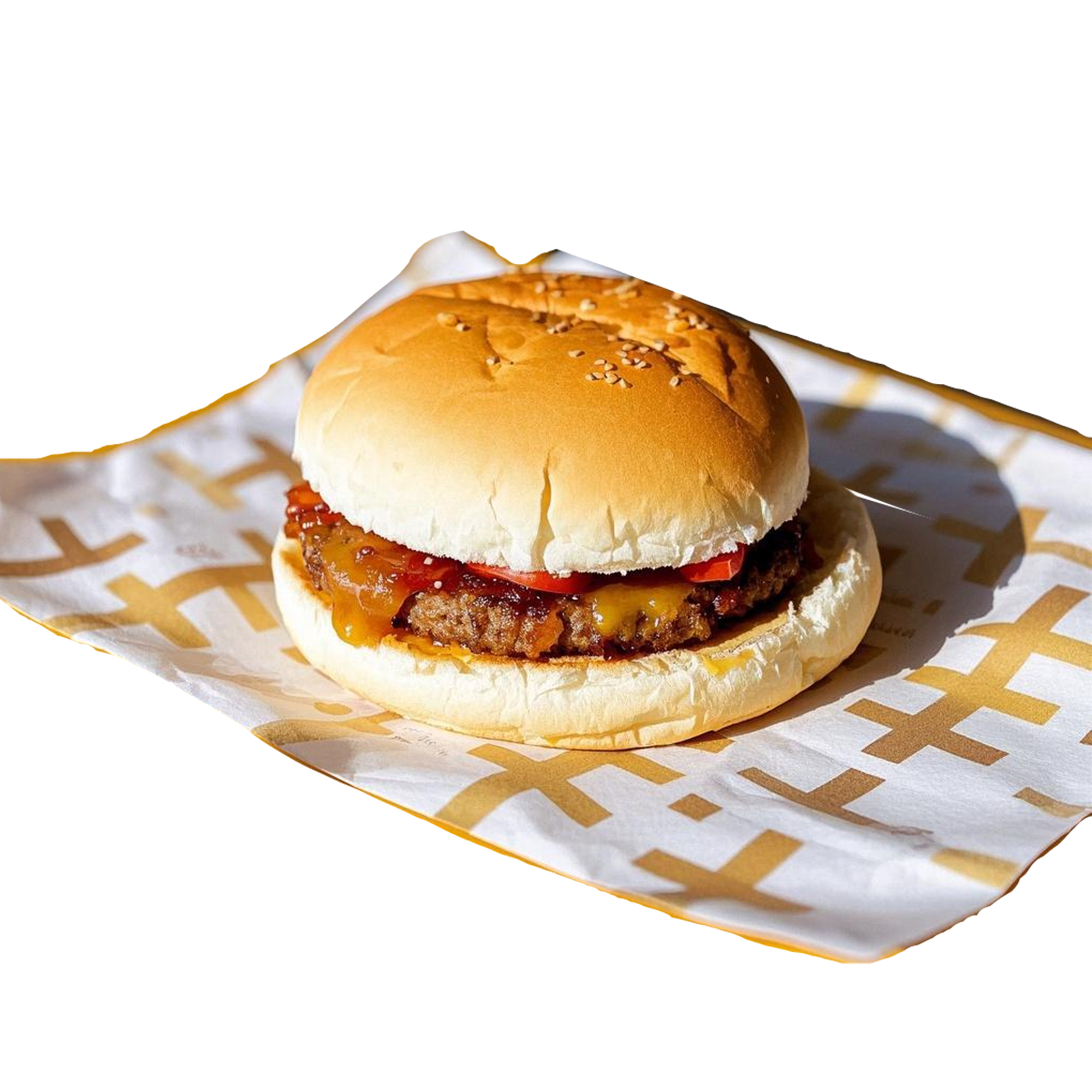 12"x12" Chicken Food Roll Wrapping Paper 2