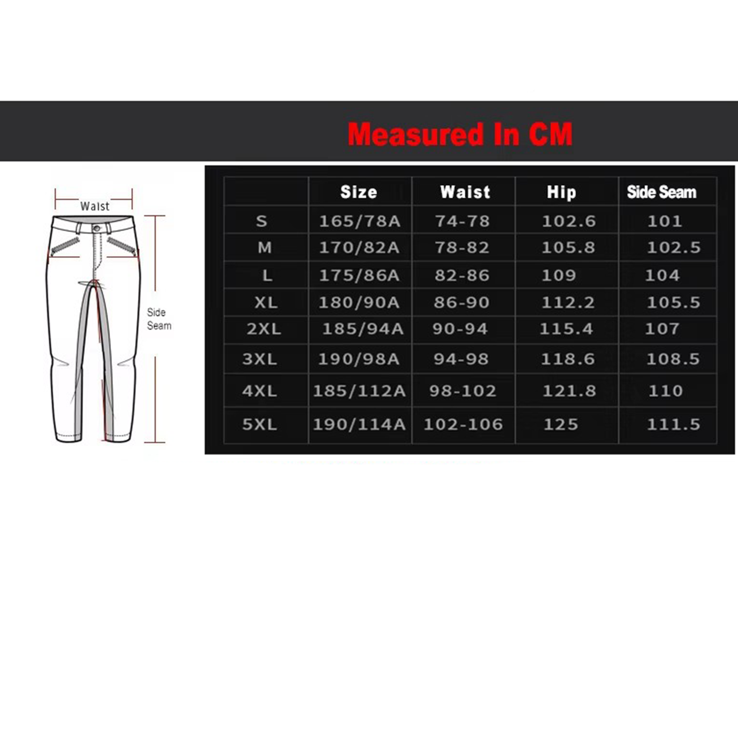 Wear-resistant Waterproof Multi-pocket Trousers 4