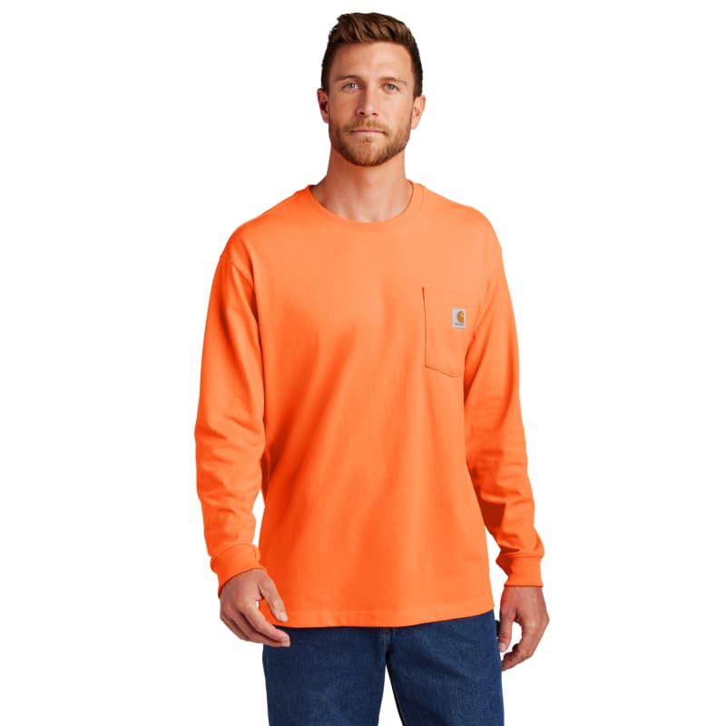 Carhartt Workwear Pocket Long Sleeve T-Shirt. 15