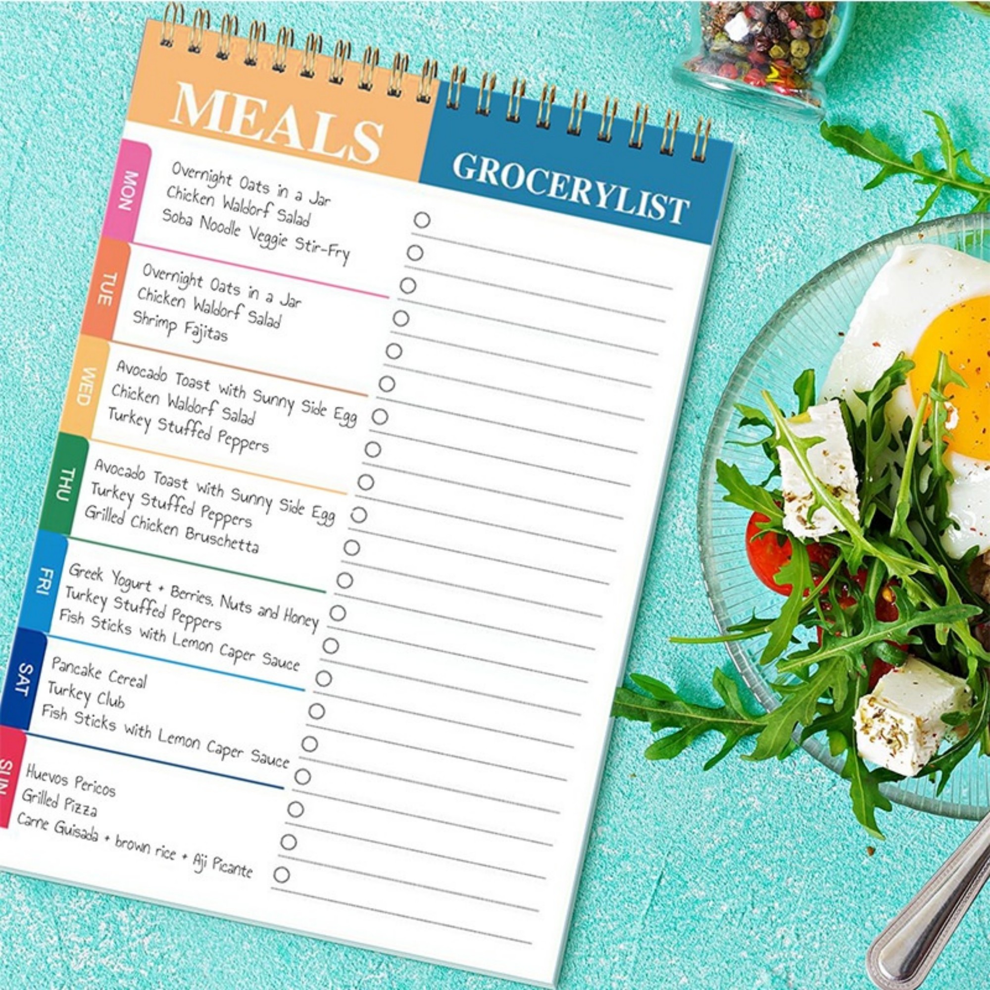 A5 50 Sheets Daily Planner Notepad 4