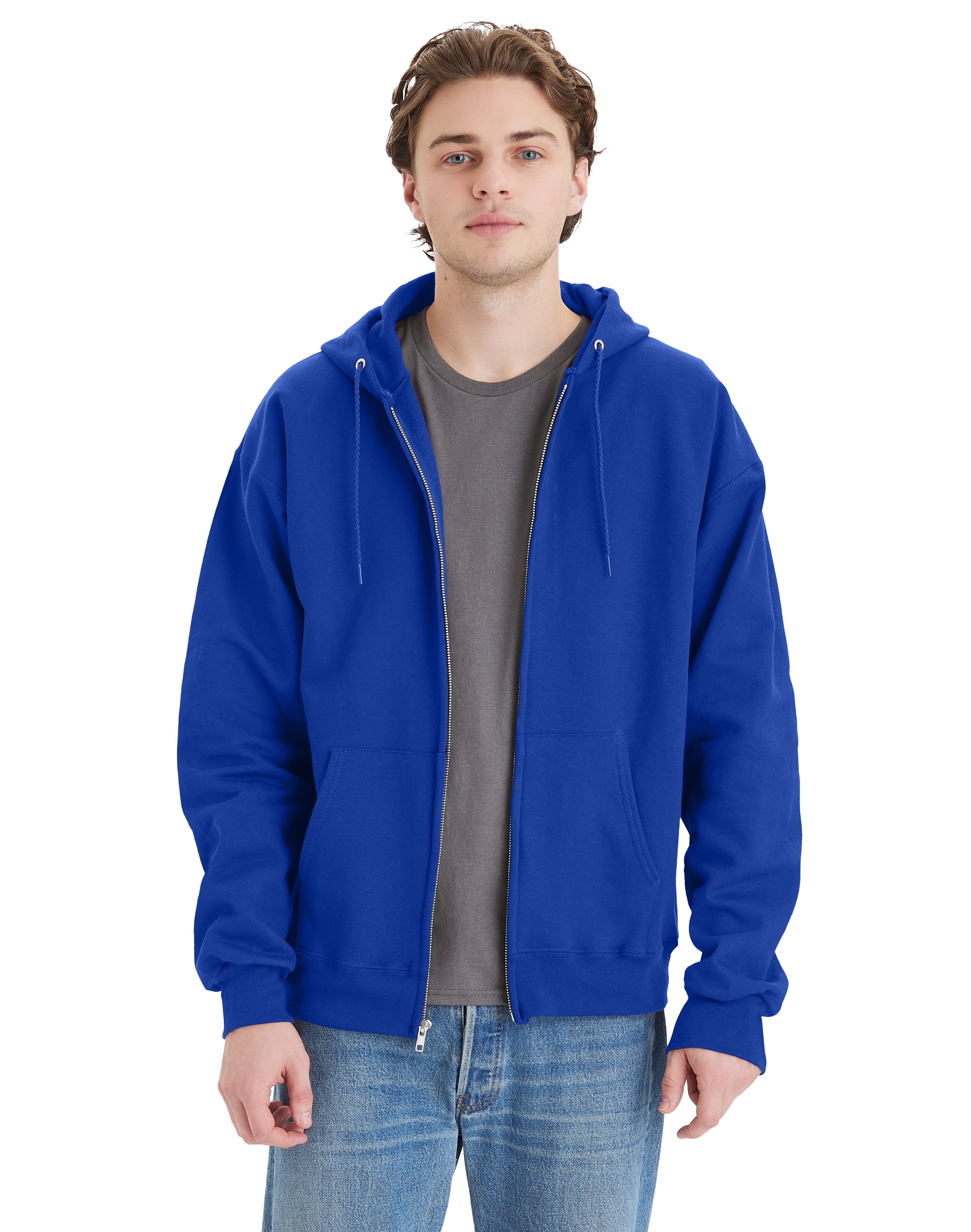 Hanes Ultimate Cotton® Full-Zip Fleece Hoodie 6