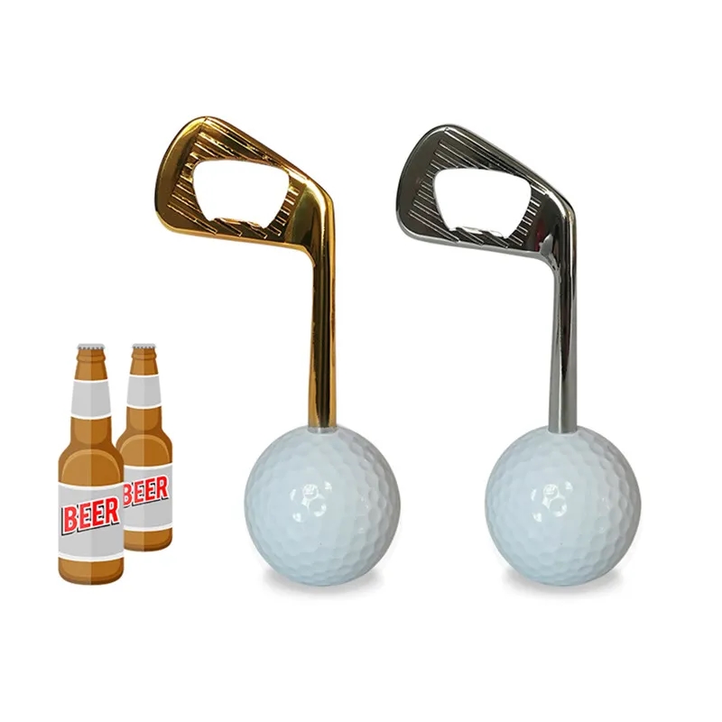 Golf Ball Zinc Alloy Beer Metal Bottle Opener 5